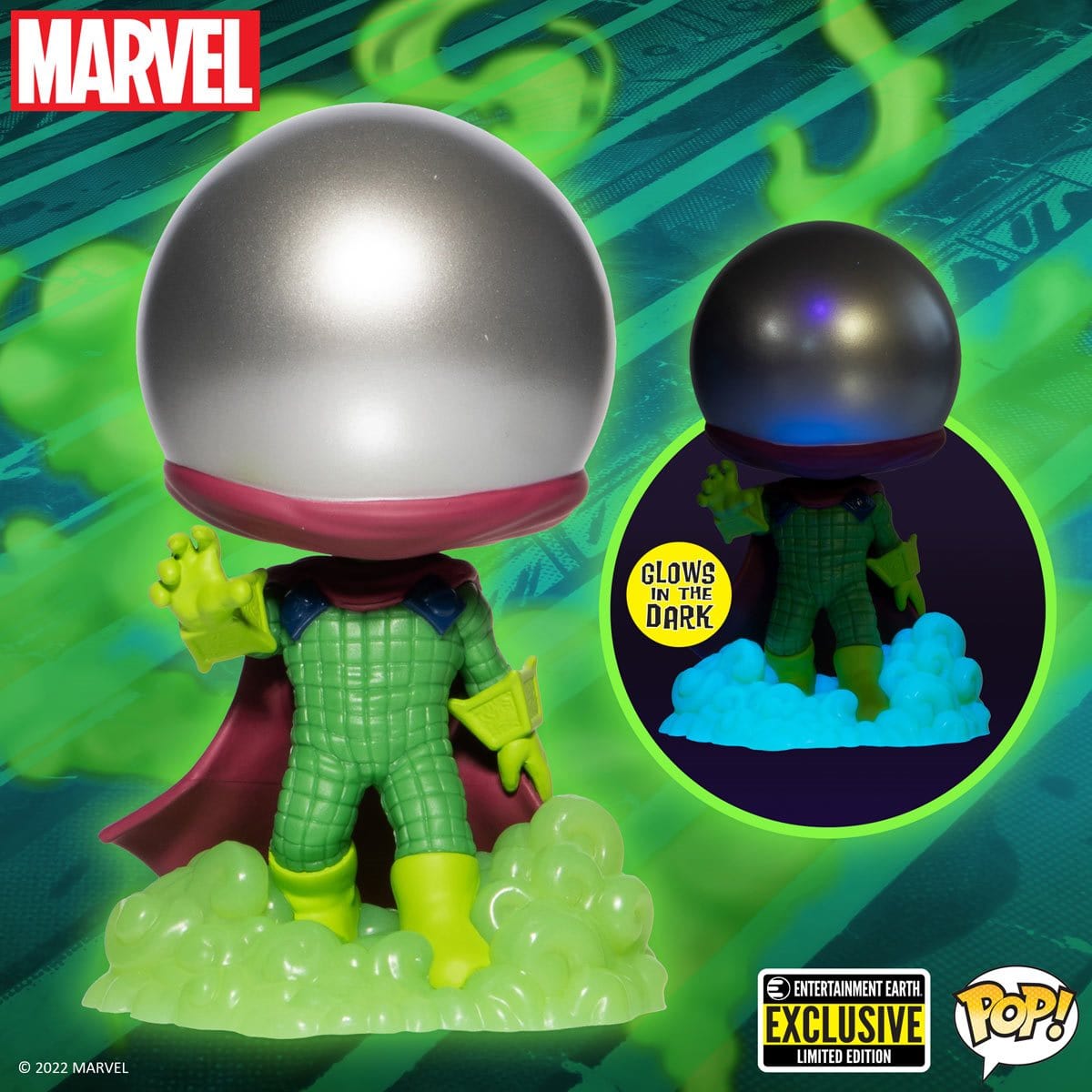 Marvel™ Mysterio 616 Glow-in-the-Dark EE Exclusive Pop! - 3¾"