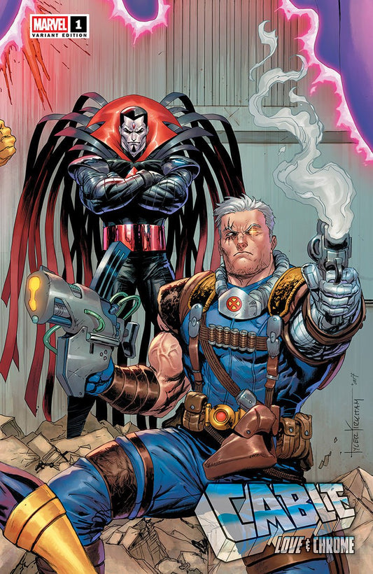 Cable: Love & Chrome 1 Unknown Comics Tyler Kirkham Connecting Cover Exclusive Var (01/01/2025) - DelsBricks Toys & CollectiblesCOMIC BOOKDelsBricks Toys & CollectiblesUnknown Comic Books