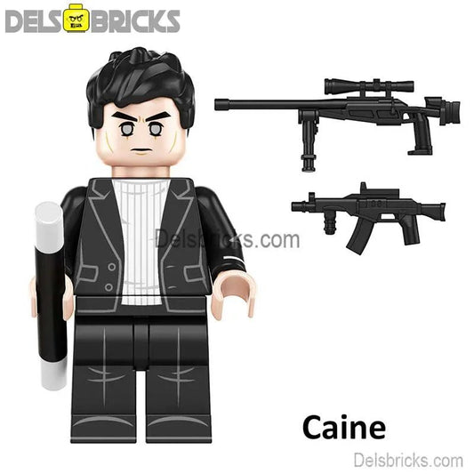 Caine John Wick Movie Characters Minifigures - DelsBricks MinifiguresMinifiguresDelsBricks MinifiguresDelsbricks