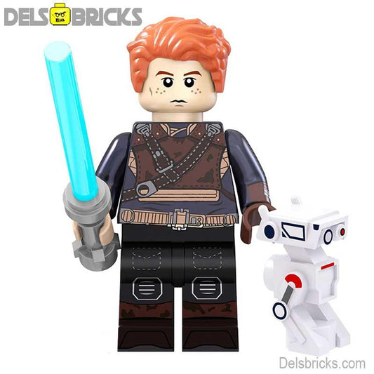 Cal Kestis Star Wars Lego Minifigures Custom Toys - DelsBricks MinifiguresLego Star Wars MinifiguresDelsBricks MinifiguresDelsbricks.com