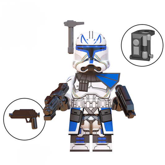 Captain Rex 501st Legion Clone trooper | Lego Minifigures  Delsbricks.com   