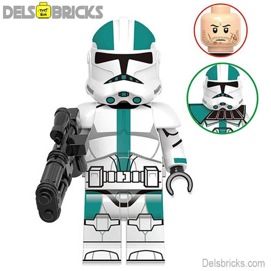 Captain Howzer Clone trooper Lego Star wars Minifigures Custom Toys - DelsBricks MinifiguresLego Star Wars MinifiguresDelsBricks MinifiguresDelsbricks.com