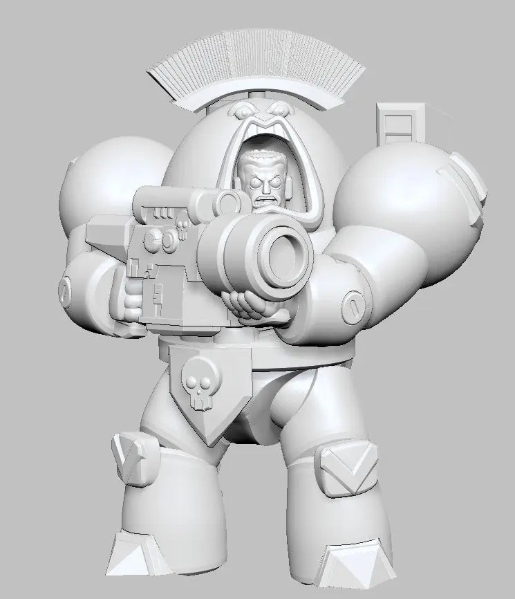 Captain Space King 2 by 3DArtGuy 32mm scale, 50mm, Miniature War Gaming Figure, Grim Dark, Space, Proxy, Space King - DelsBricks Toys & CollectiblesResin Printed MiniatureDelsBricks Toys & CollectiblesMega Diamonds & Schwartzreiter Mini Forge