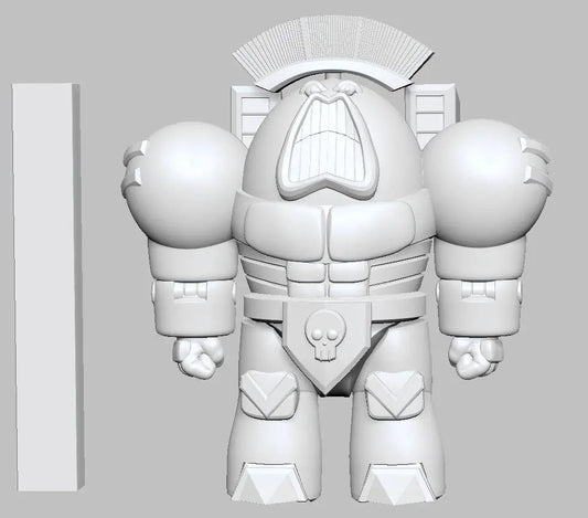 Captain Space King by 3DArtGuy 32mm scale, 50mm, Miniature War Gaming Figure, Grim Dark, Space, Proxy, Space King - DelsBricks Toys & CollectiblesResin Printed MiniatureDelsBricks Toys & CollectiblesMega Diamonds & Schwartzreiter Mini Forge
