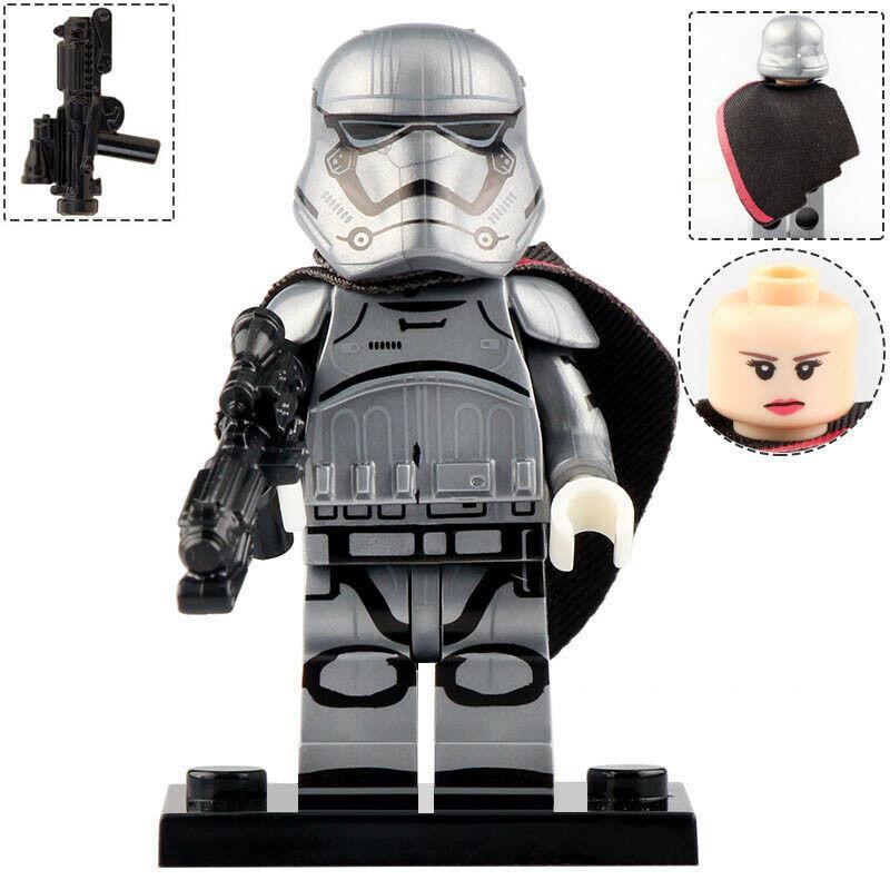 Lego Minifigures | Captain Phasma Lego Star Wars Minifigures Delsbricks.com   
