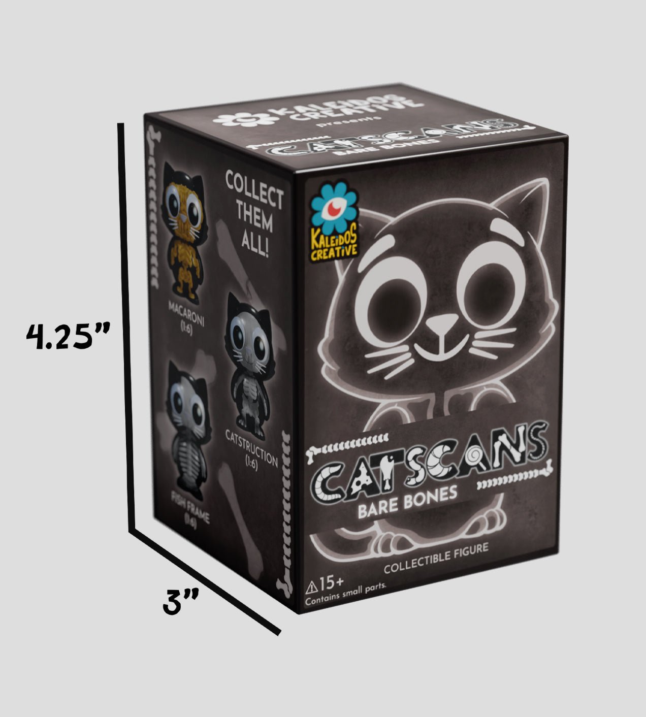 Catscans Bare Bones Blind Box - Charlie the Cat X - Ray Series by Kaleidos Creative - DelsBricks Toys & CollectiblesFigureDelsBricks Toys & CollectiblesSuper Anime Store