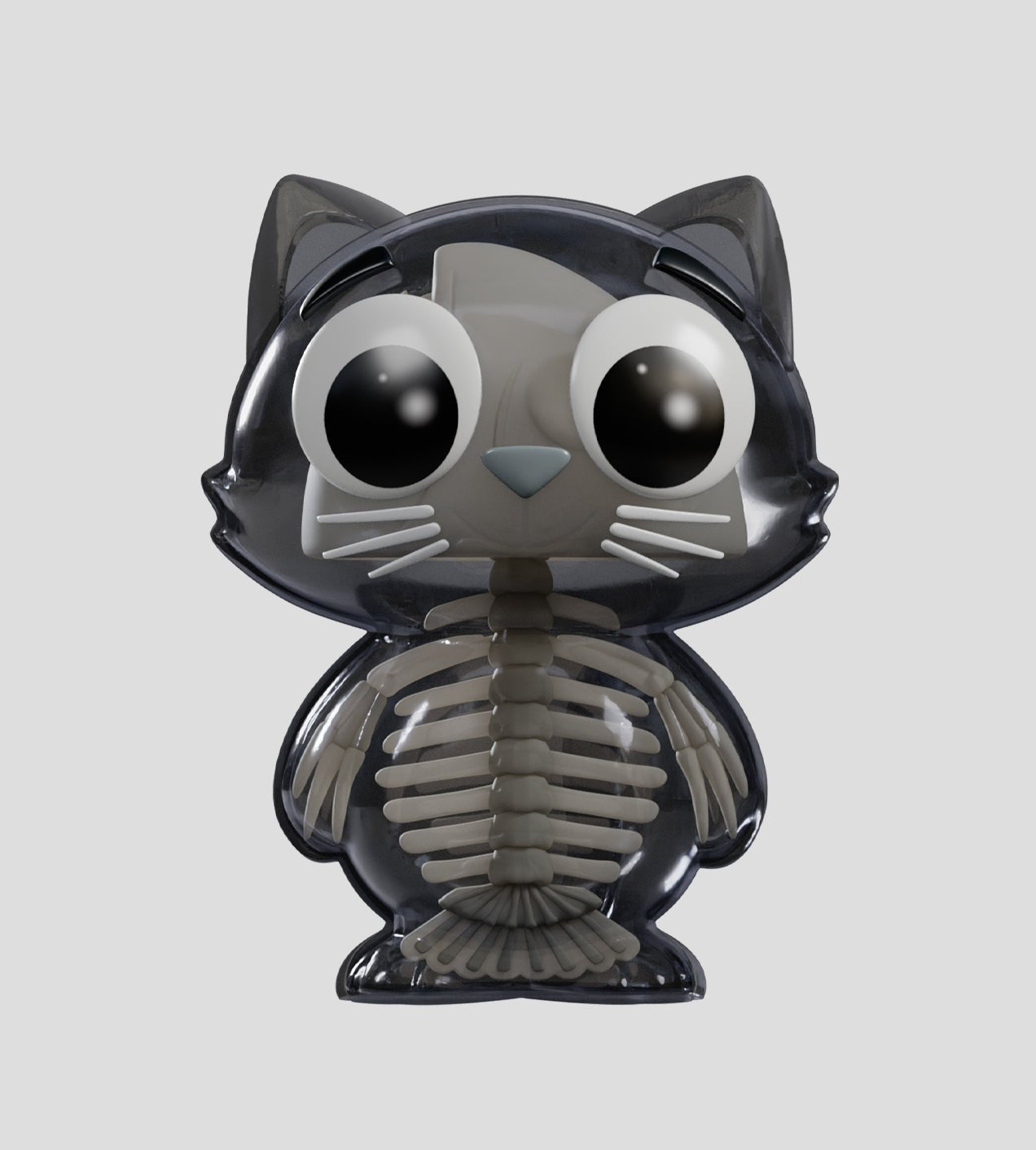 Catscans Bare Bones Blind Box - Charlie the Cat X - Ray Series by Kaleidos Creative - DelsBricks Toys & CollectiblesFigureDelsBricks Toys & CollectiblesSuper Anime Store