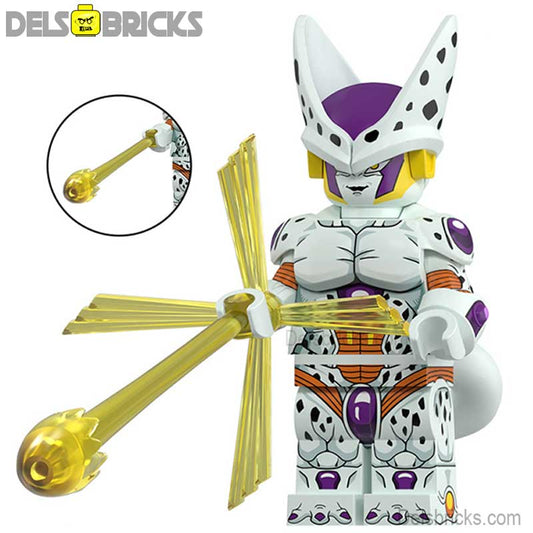 Cell Frieza Dragon Ball Z Super Lego Minifigures Best Custom Anime Toys - DelsBricks MinifiguresMinifiguresDelsBricks MinifiguresDelsbricks