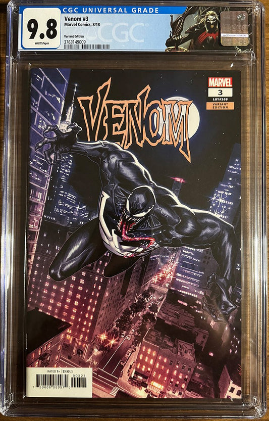 [CGC 9.8 Blue Label] VENOM 3 1:25 Molina First full appearance of Knull [IN STOCK] - DelsBricks Toys & CollectiblesComic BooksDelsBricks Toys & CollectiblesUnknown Comic Books