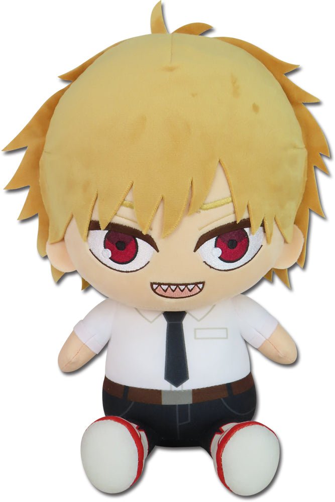 CHAINSAW MAN - DENJI UNIFORM 1 SITTING POSE PLUSH - DelsBricks Toys & CollectiblesPlushDelsBricks Toys & CollectiblesSuper Anime Store