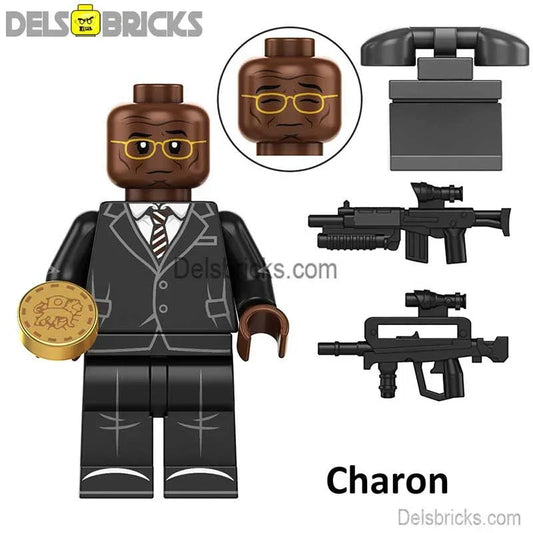 Charon John Wick Movie Characters Minifigures - DelsBricks MinifiguresMinifiguresDelsBricks MinifiguresDelsbricks