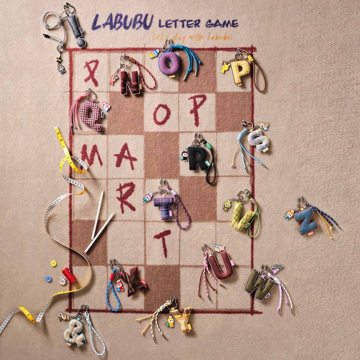 [CHOOSE YOUR LETTERS OPTION!] [IN STOCK] POPMART Pin for Love Series - Letter PENDANT Blind Box - DelsBricks Toys & CollectiblesDelsBricks Toys & CollectiblesRalphie's Funhouse