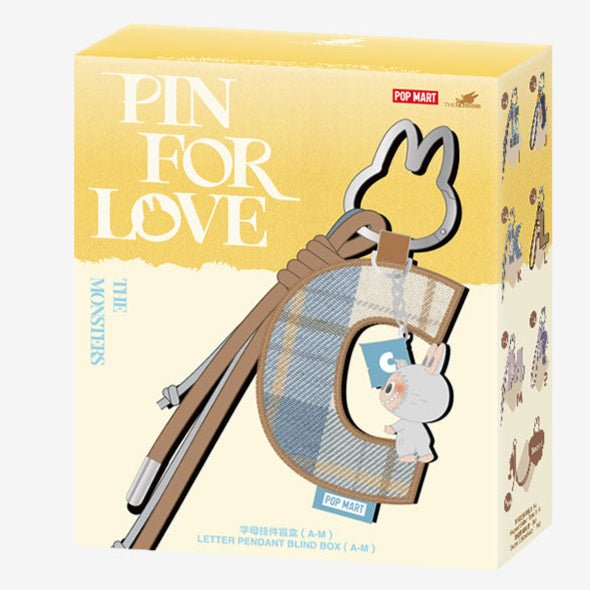 [CHOOSE YOUR LETTERS OPTION!] [IN STOCK] POPMART Pin for Love Series - Letter PENDANT Blind Box - DelsBricks Toys & CollectiblesDelsBricks Toys & CollectiblesRalphie's Funhouse