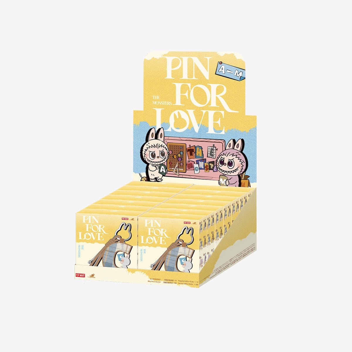 [CHOOSE YOUR LETTERS OPTION!] [IN STOCK] POPMART Pin for Love Series - Letter PENDANT Blind Box - DelsBricks Toys & CollectiblesDelsBricks Toys & CollectiblesRalphie's Funhouse