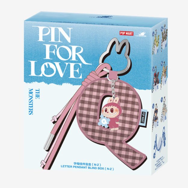 [CHOOSE YOUR LETTERS OPTION!] [IN STOCK] POPMART Pin for Love Series - Letter PENDANT Blind Box - DelsBricks Toys & CollectiblesDelsBricks Toys & CollectiblesRalphie's Funhouse