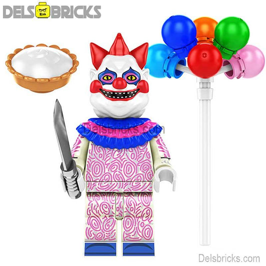 Chubby from Killer Clowns From Outer Space movie Lego Minifigures custom toys 5 - DelsBricks MinifiguresLego Horror MinifiguresDelsBricks MinifiguresDelsbricks.com