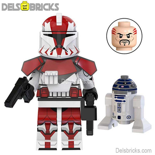 Clone Commander Ganch Lego Star wars Minifigures - DelsBricks MinifiguresLego Star Wars MinifiguresDelsBricks MinifiguresDelsbricks.com