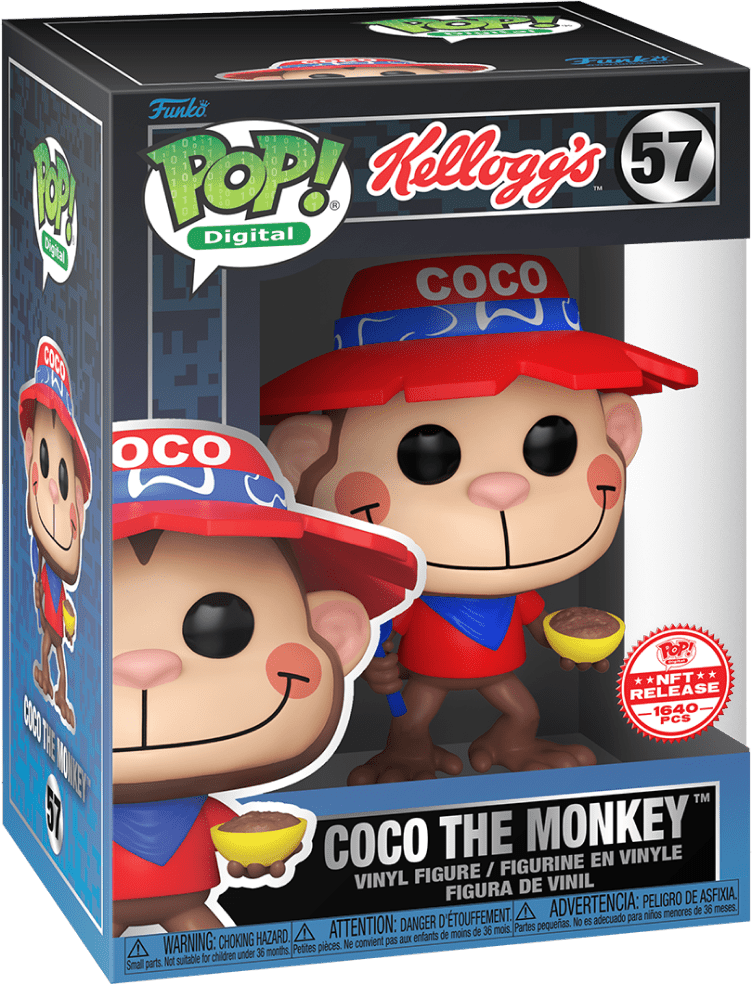 Coco the Monkey - DelsBricks Toys & CollectiblesDelsBricks Toys & CollectiblesRalphie's Funhouse