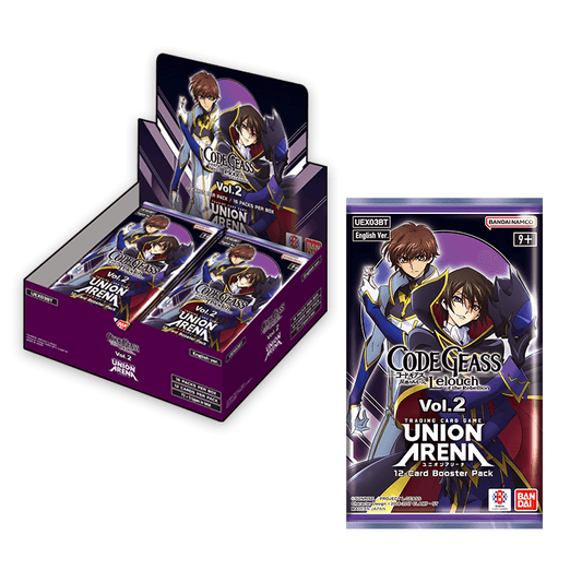 CODE GEASS Lelouch of the Rebellion Vol.2 [UEX03BT] Union Arena Booster Pack (1 Booster Pack) - DelsBricks Toys & CollectiblesCollectible Trading CardsDelsBricks Toys & CollectiblesSuper Anime Store