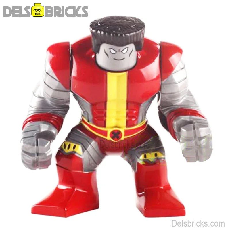 Colossus Big Size X - Men 97 Wolverine & Deadpool Lego Marvel Minifigures Custom Toys - DelsBricks MinifiguresMinifiguresDelsBricks MinifiguresDelsbricks