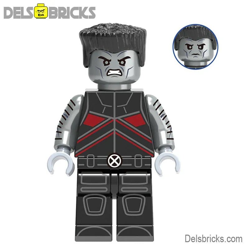 Colossus X - Men Lego Marvel Minifigures Custom Toys - DelsBricks MinifiguresMinifiguresDelsBricks MinifiguresDelsbricks