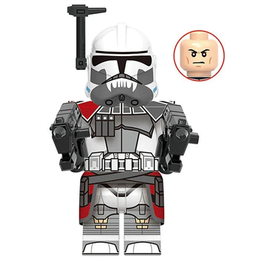 Commander Colt Clone trooper Lego Star wars Minifigures custom toys - DelsBricks MinifiguresLego Star Wars MinifiguresDelsBricks MinifiguresDelsbricks.com