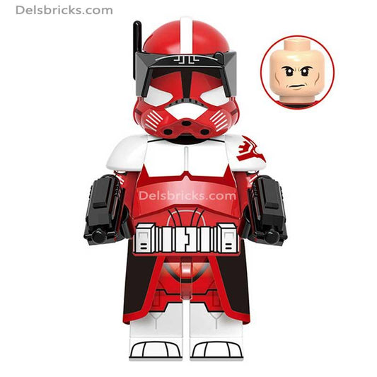 Commander Fox Star Wars Lego Minifigures Custom Toys - DelsBricks MinifiguresLego Star Wars MinifiguresDelsBricks MinifiguresDelsbricks.com