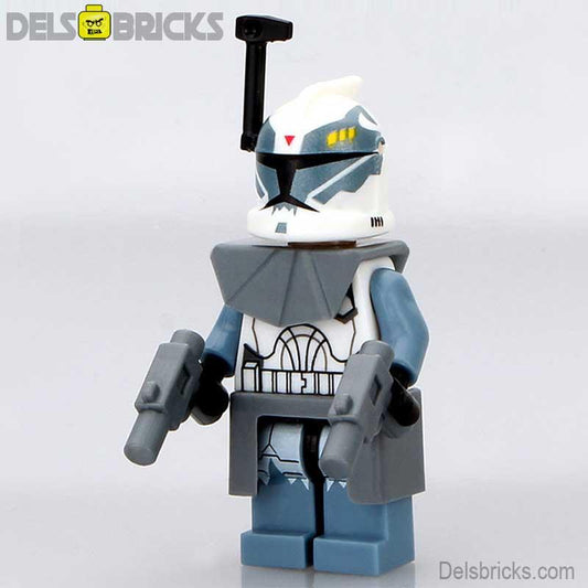 Commander Wolffe ARC Phase 1 Clone trooper Star Wars Lego Minifigures Custom Toys - DelsBricks MinifiguresLego Star Wars MinifiguresDelsBricks MinifiguresDelsbricks.com