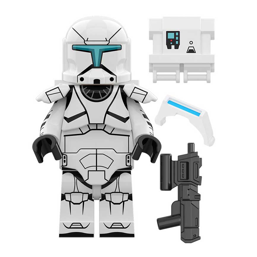 Clone Commando  Clone trooper Lego Star wars Minifigures  Delsbricks.com   