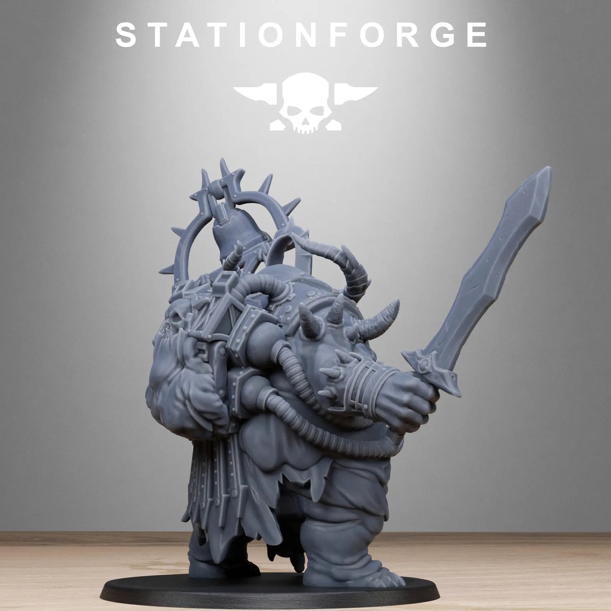 Corrupted Lord of the Filth by Station Forge 28/32mm Scale Miniature, 73mm tall, Great Unclean One Proxy - DelsBricks Toys & CollectiblesResin Printed MiniatureDelsBricks Toys & CollectiblesMega Diamonds & Schwartzreiter Mini Forge