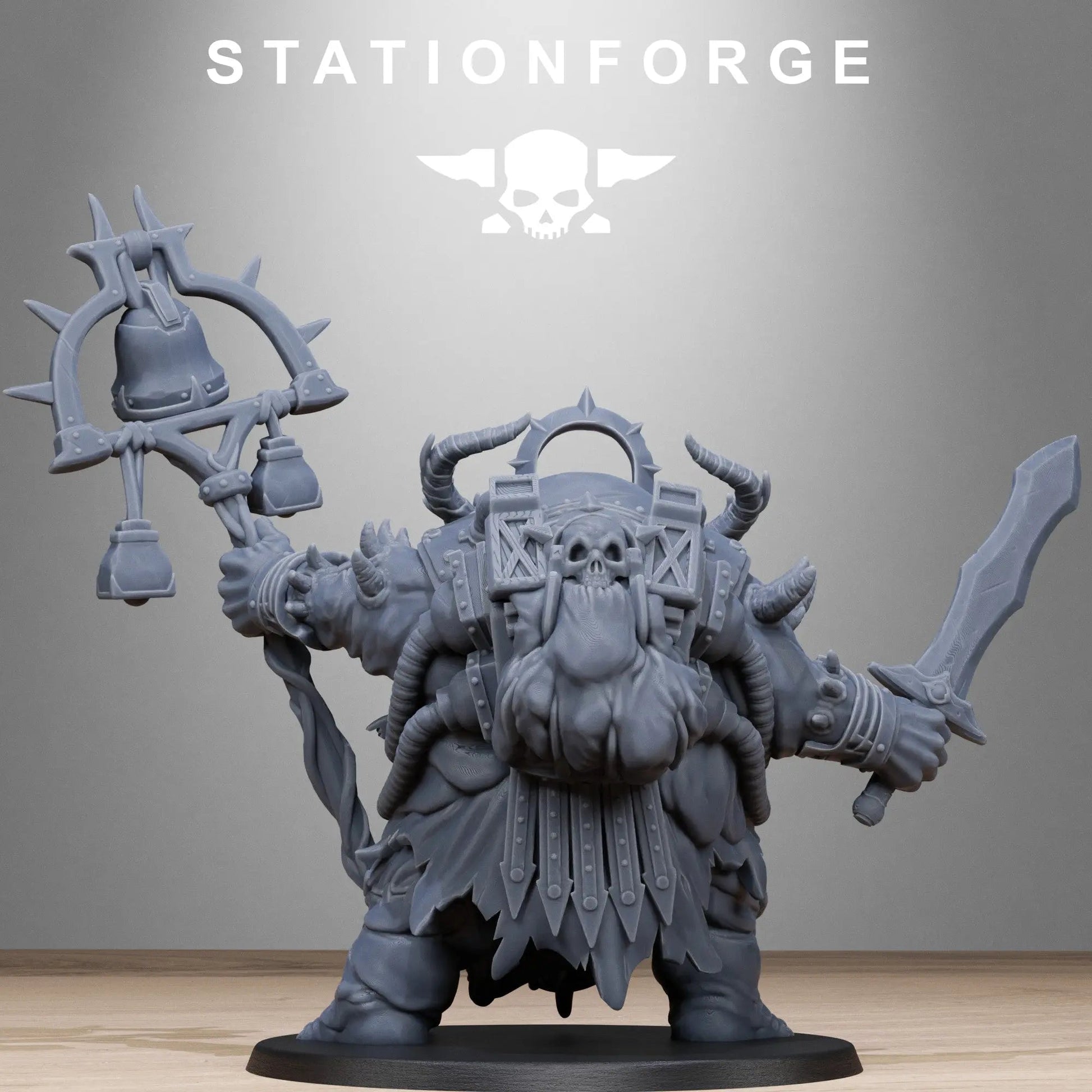 Corrupted Lord of the Filth by Station Forge 28/32mm Scale Miniature, 73mm tall, Great Unclean One Proxy - DelsBricks Toys & CollectiblesResin Printed MiniatureDelsBricks Toys & CollectiblesMega Diamonds & Schwartzreiter Mini Forge