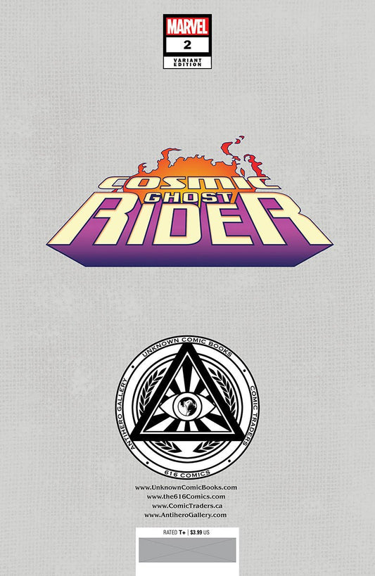 Cosmic Ghost Rider 2 Unknown Comics Marco Mastrazzo Exclusive Var (04/05/2023) - DelsBricks Toys & CollectiblesCOMIC BOOK EXCLUSIVEDelsBricks Toys & CollectiblesUnknown Comic Books
