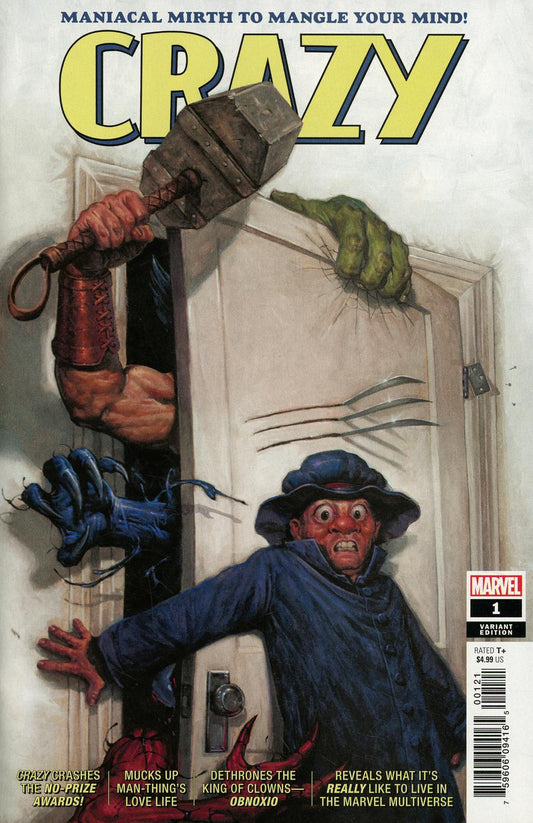 CRAZY 1 GIST VAR (09/11/2019) - DelsBricks Toys & CollectiblesComic BooksDelsBricks Toys & CollectiblesUnknown Comic Books