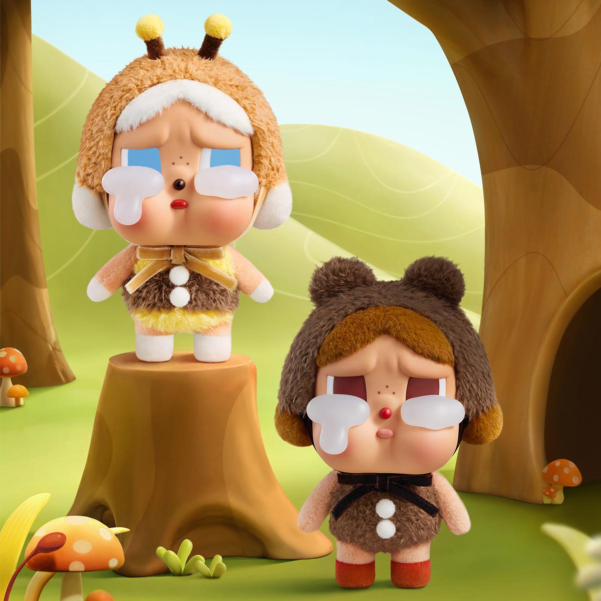 CRYBABY Crying Again Series - Vinyl Face Plush Blind Box (1 Blind Box) - DelsBricks Toys & CollectiblesFigureDelsBricks Toys & CollectiblesSuper Anime Store