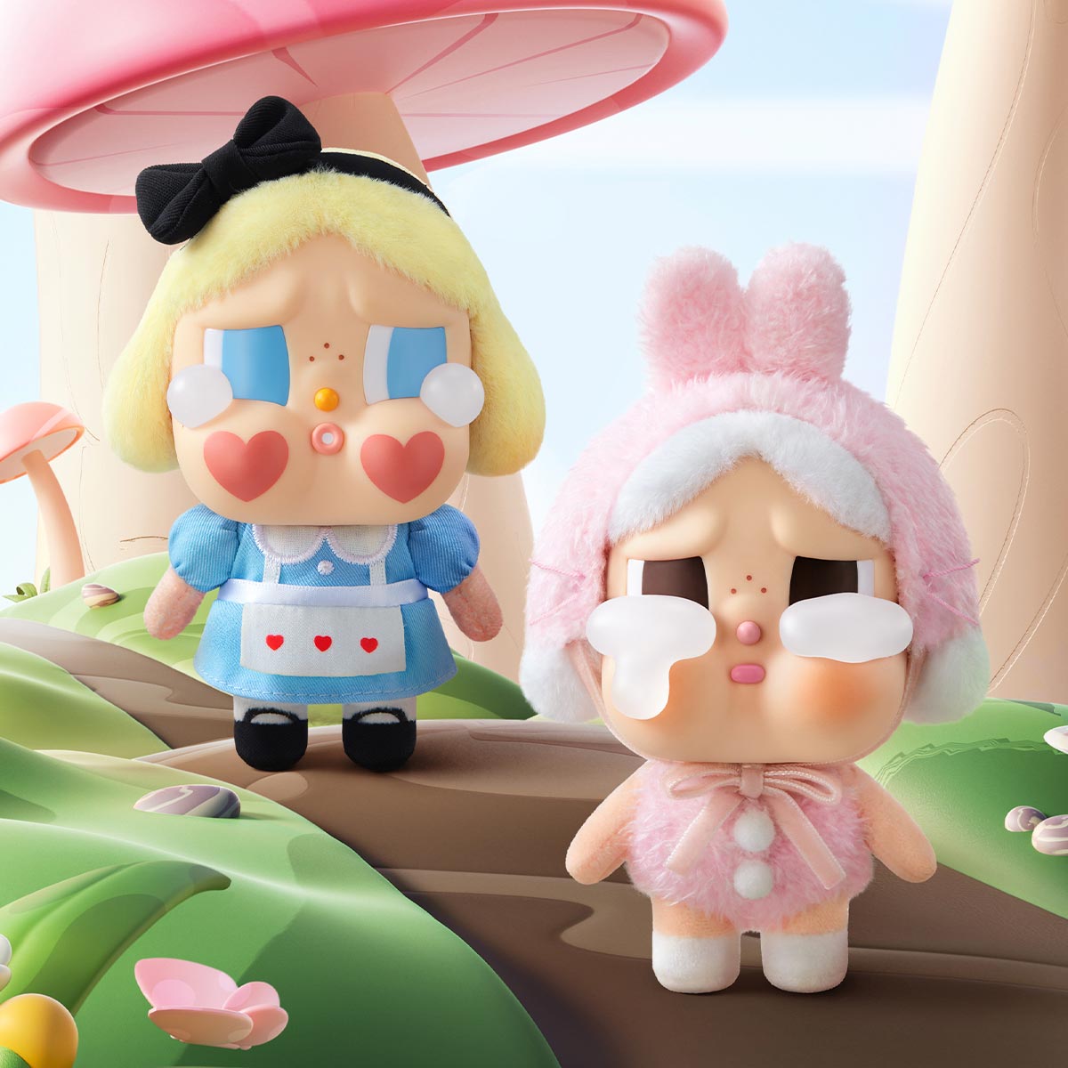 CRYBABY Crying Again Series - Vinyl Face Plush Blind Box (1 Blind Box) - DelsBricks Toys & CollectiblesFigureDelsBricks Toys & CollectiblesSuper Anime Store