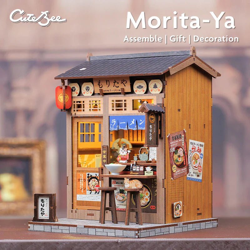 CUTEBEE DIY Book Nook Kit | Morita - Ya - DelsBricks Toys & CollectiblesDIYDelsBricks Toys & CollectiblesSuper Anime Store