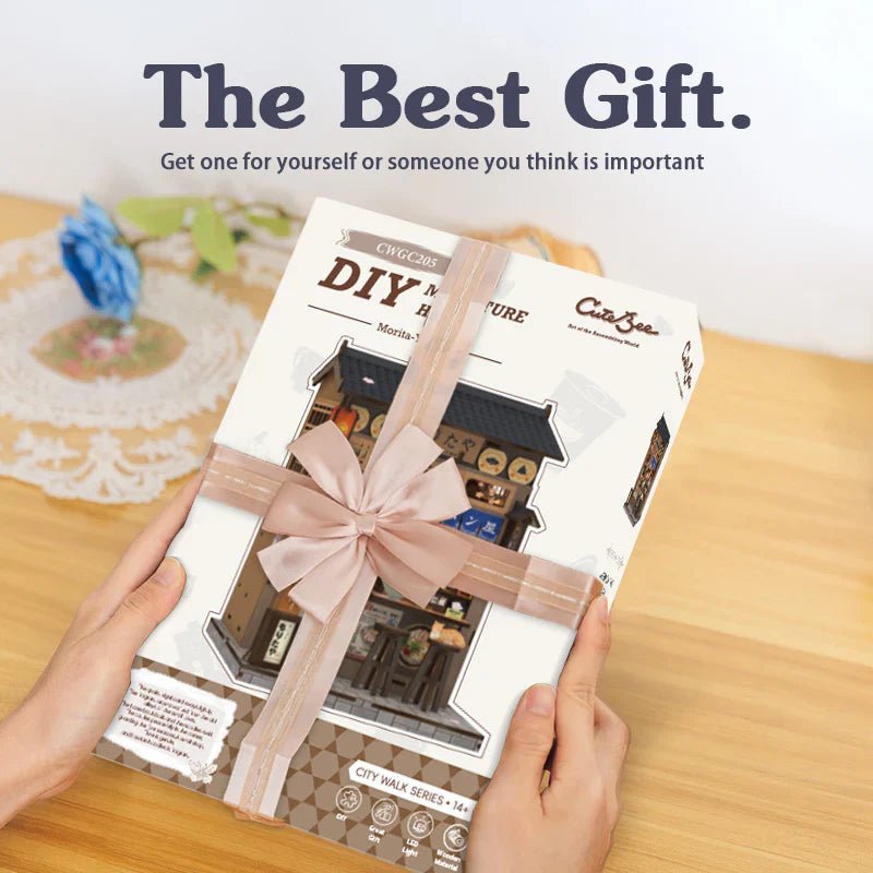 CUTEBEE DIY Book Nook Kit | Morita - Ya - DelsBricks Toys & CollectiblesDIYDelsBricks Toys & CollectiblesSuper Anime Store