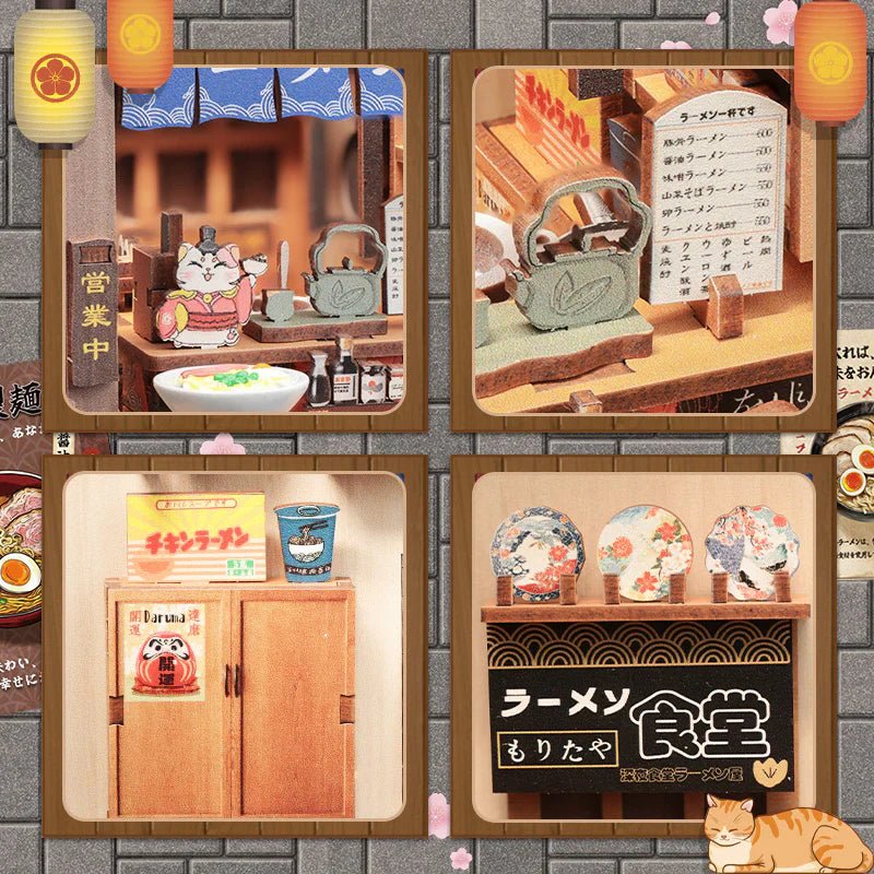 CUTEBEE DIY Book Nook Kit | Morita - Ya - DelsBricks Toys & CollectiblesDIYDelsBricks Toys & CollectiblesSuper Anime Store