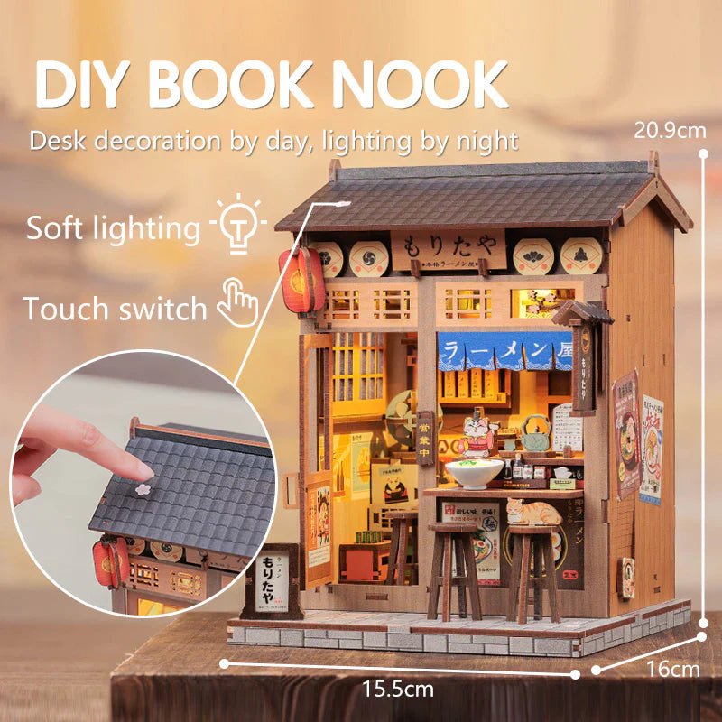 CUTEBEE DIY Book Nook Kit | Morita - Ya - DelsBricks Toys & CollectiblesDIYDelsBricks Toys & CollectiblesSuper Anime Store