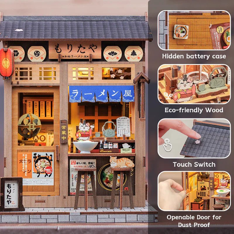 CUTEBEE DIY Book Nook Kit | Morita - Ya - DelsBricks Toys & CollectiblesDIYDelsBricks Toys & CollectiblesSuper Anime Store