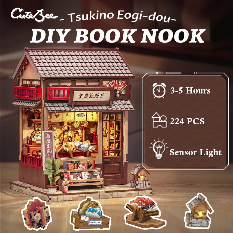 CUTEBEE DIY Miniature House | Tsukino Eogi - dou - DelsBricks Toys & CollectiblesDIYDelsBricks Toys & CollectiblesSuper Anime Store