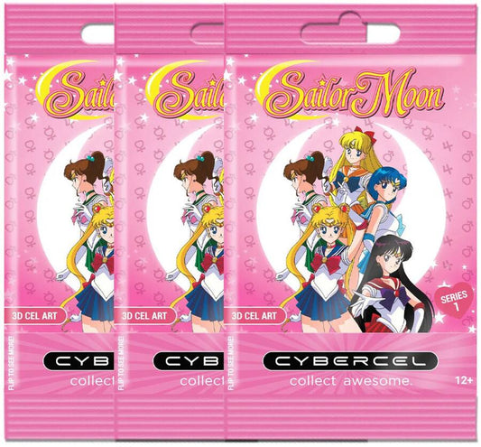 CyberCel - Sailor Moon - Series 1 - Foil Bag 3 Card Pack - DelsBricks Toys & CollectiblesCollectible Trading CardsDelsBricks Toys & CollectiblesSuper Anime Store