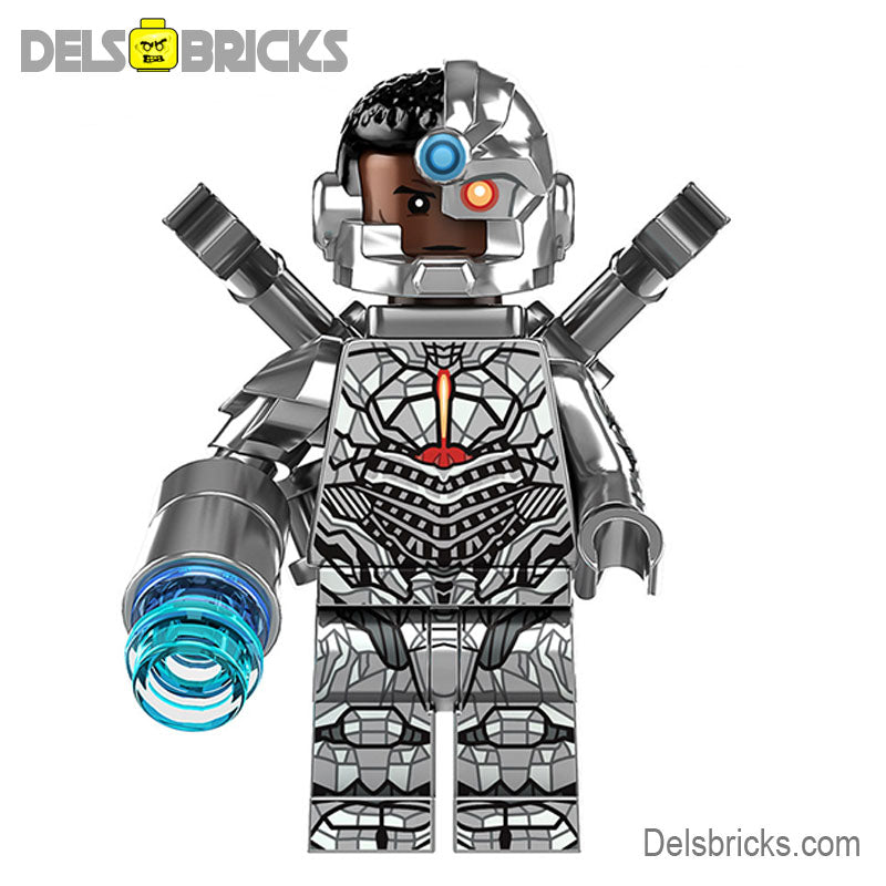 Cyborg Justice league Lego Minifigures