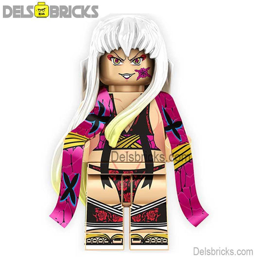 Daki Demon Slayer Anime Lego Minifigures Custom Toys - DelsBricks MinifiguresMinifiguresDelsBricks MinifiguresDelsbricks