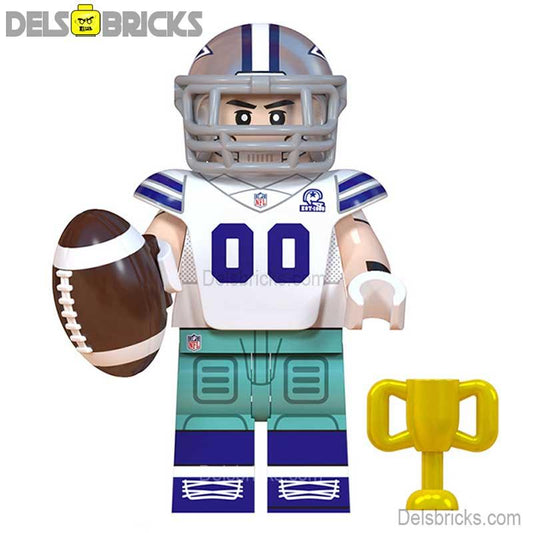 Dallas Cowboys NFL Football Teams Lego Minifigures Custom Toys - DelsBricks MinifiguresMinifiguresDelsBricks MinifiguresDelsbricks