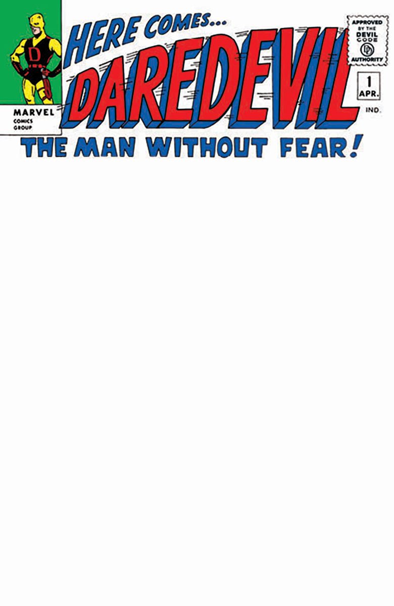 DAREDEVIL 1 FACSIMILE BLANK UNKNOWN COMICS EXCLUSIVE EDITION (02/26/2025) - DelsBricks Toys & CollectiblesComic BookDelsBricks Toys & CollectiblesUnknown Comic Books