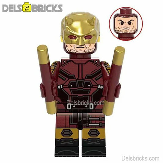 Daredevil Matt Murdock Best Lego Minifigures Custom Toys 2 - DelsBricks MinifiguresMinifiguresDelsBricks MinifiguresDelsbricks