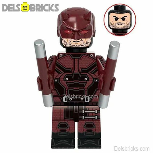 Daredevil Matt Murdock Best Lego Minifigures Custom Toys 4 - DelsBricks MinifiguresMinifiguresDelsBricks MinifiguresDelsbricks