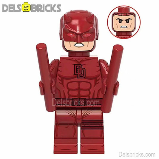 Daredevil Matt Murdock Best Lego Minifigures Custom Toys 5 - DelsBricks MinifiguresMinifiguresDelsBricks MinifiguresDelsbricks