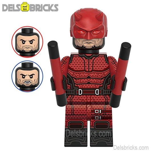 Daredevil Matt Murdock Best Lego Minifigures Custom Toys 6 - DelsBricks MinifiguresMinifiguresDelsBricks MinifiguresDelsbricks